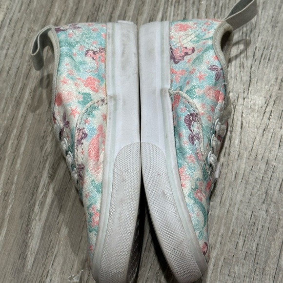 Vans Toddler Mermaid Print Sparkly Sneakers - Multicolor - Picture 4 of 8